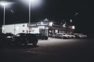 used car dealership
